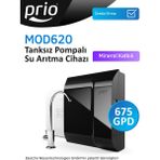 Prio MOD620 Tanksız Pompalı Su Arıtma Cihazı 675 GPD Yüksek Kapasite ile Sağlıklı Su
