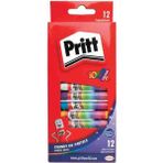 Pritt 12 Renk Pastel Boya Karton Kutu Çocuklar İçin Eğlenceli Sanat Malzemesi
