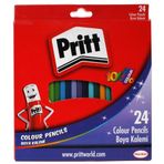 Pritt 1221351 24'lü Kuru Boya Kalemi