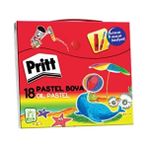 Pritt 18 Renk Çantalı Pastel Boya 1048063 - Turuncu