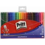 Pritt 24 Renkli Keçeli Kalem Seti Yaratıcılığınızı Geliştirin, Kırtasiye Ürünü