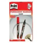 Pritt 893251 Kırmızı Permanent Kesik Uçlu Kalem