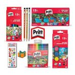 Pritt Boya Seti 12 li Kuru - Sulu - Pastel - Keçeli Kurşun Kalem Set
