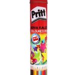 Prıtt HNK-1900628 Metal Tüp 24 Renk Kuru Boya Kalemi