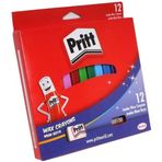 Pritt Jumbo Üçgen Silinebilir 12 Renk Pastel Boya