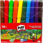 Pritt Keçeli Kalem 10 Renk Fırça Uçlu 13032022 9844