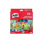 Pritt Kırtasiye ve Oyuncak Dünyası Pritt Jumbo Mum Boya 12 Renk