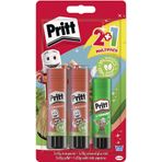 Prıtt Küçük Kahramanlar 2x43 gr Stıck Yapıştırıcı ve Simli Stick 1x20 gr Yapıştırıcı