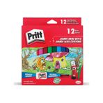 Pritt Silinebilir Jumbo Mum Pastel Boya 12 Renk