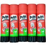 Pritt Stick Yapıştırıcı 11 gr 5'li Paket Pratik Kullanım ve Güçlü Yapışma Özelliği