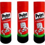 Pritt Stick Yapıştırıcı 43 gr 3 Adet - Renkli - Gramaj