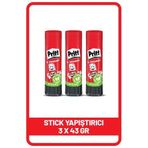 Pritt Stick Yapıştırıcı 43Gr Büyük Boy (3 Adet)