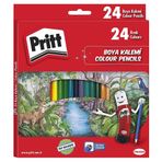Pritt Uzun 24'lü Kuru Boya Kalemi