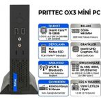 Prıttec Ox3 Intel Core I3-12100 8gb 512GB SSD Freedos Mini Pc Q7-TH610Lİ3121008 - Yok (Free Dos)