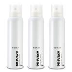 Privacy 3x150 ml Bayan Deodorant