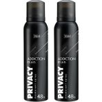 Privacy Addiction 2x150 ml Erkek Deodorant