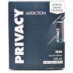 Privacy Addiction EDT 100 ml + 5 ml Erkek Parfüm