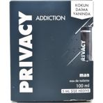 Privacy Addiction Erkek 100 ml Edt + 5 ml Şişe
