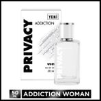Privacy Addiction Kadın 50 ml EDT Parfüm Ferah Koku ile Cazibeli Seçim