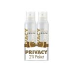 Prıvacy Gold Bayan Deodorant 150 Ml 1+1 Hediyeli
