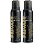 PRIVACY Gold Men Sym Deodorant, 150 Mililitre (2 paketi)