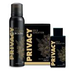 Privacy Gold Sensation EDT 100 ml Erkek Parfüm+150 ml Deodorant Seti