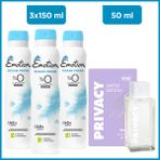 Privacy Limited Edition Woman Edt Parfüm 50 Ml & Emotion Ocean Fresh Kadın Dedorant 3x150 Ml