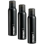 Privacy Man 3x150 ml Erkek Deodorant