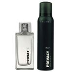 Privacy Man EDT 100 ml Erkek Parfümü + 150 ml Deodorant Seti