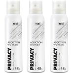 Privacy Woman Addiction 3x150 ml Deodorant