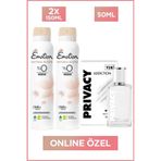 Privacy Woman Addiction Edt Kadın Parfüm 50 Ml + Natural Bloom Kadın Deodorant 2x150 Ml