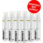 Privacy Woman Kadın Deodorant 6x200 Ml