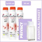 Privacy Women Limited Edition EDT Kadın Parfüm 50 ml ve Emotion Romance Kadın Deodorant 3 x 150 ml