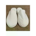 PRİVATE 10 Çift Çift Kat Polyester Havlu Süslenebilir Lohusa Terliği Kalın Sünger Taban Otel Banyo Terlik 8691738415010