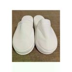 PRİVATE 100 Çift Çift Kat Polyester Havlu Süslenebilir Lohusa Terliği Kalın Sünger Taban Otel Banyo Terlik 8691738415100