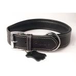 Privilege Hakiki Deri Köpek Boyun Tasması L Siyah 3X47-56 cm