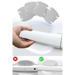 Privo Araba Kapı Kolu Çizik Önleyici Koruyucu Film Şeffaf Boya Koruyucu Tırnak Çizik Önleyici Sticker Bant
