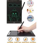 Privo LCD Ekranlı Dijital Çizim Tableti Kalemli Çocuk Yazı Tahtası Grafik Resim Çizme Tablet - Renkli