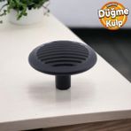 Prizma Kulp Mobilya Mutfak Dolabi Cekmece Dolap Kulplari Kapak Kulpu Kulbu Metal Siyah Tek Vidali