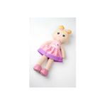 Prlk toys Peluş Kelebek Bebek Oyuncak Mor Etekli Oyun ve Uyku Arkadaşı 45 cm