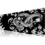 Pro - 5 Farklı Model Dikişli Kenar 70X30 cm Oyuncu Gaming Mouse Pad (Dragon Knot)