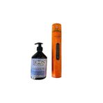 PRO BOOS PROFESSIONAL Sıolver Şampuan 500 Ml + Morfose (turuncu) Saç Spreyi 400 Ml