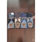 Pro Boutique; Karya Ince Yün Erkek Çorap; Dikişsiz; Asorti 12'li Paket (41-44) - 41 - 44