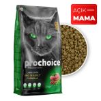 Pro Choice 1 kg Pro 36 Kuzulu ve Pirinçli Düşük Tahıllı Açık Yetişkin Kedi Maması