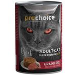 Pro Choice 400 gr Beef Biftek Etli Tahılsız Kedi Konservesi