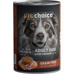 Pro Choice Adult 6x400 gr Kuzu Somon ve Havuçlu Köpek Konservesi