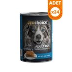 Pro Choice Adult Sardunya ve Hamsili 24x400 gr Yetişkin Köpek Konservesi