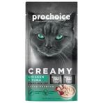Pro Choice Creamy 15 gr 4 Adet Tavuklu ve Ton Balıklı Sıvı Kedi Ödül Maması
