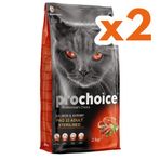 Pro Choice PRO33 2x2 kg Kısırlaştırılmış Somonlu Kedi Maması
