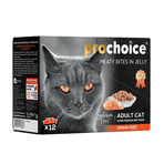 Pro Choice Somon ve Cigerli Family Pack 12x85 gr Konserve Kedi Maması